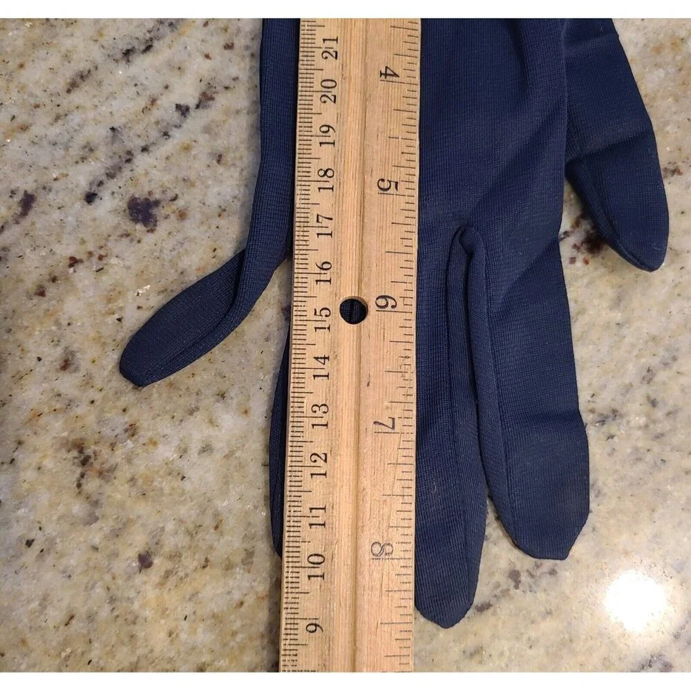 Vintage Womens Size S 6.5 Blue Nylon Formal 8.5
